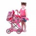 Игрушечная коляска TODSY Mary 2 в 1 цветочная (9346FL) Игрушечная коляска TODSY Mary 2 в 1 цветочная (9346FL)