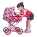 Игрушечная коляска TODSY Mary 2 в 1 цветочная (9346FL) Игрушечная коляска TODSY Mary 2 в 1 цветочная (9346FL)