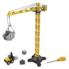Игрушка-конструктор Toy State Башенный кран (80960) Игрушка-конструктор Toy State Башенный кран (80960)
