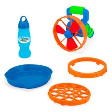 Мыльные пузыри Wanna Bubbles Бластер 2 в 1 синий (BB014-1)