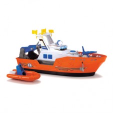 Набор Dickie toys Action Спасательный катер со шлюпкой водомет со светом и звуком (3308375) Набор Dickie toys Action Спасательный катер со шлюпкой водомет со светом и звуком (3308375)