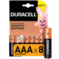 Батарейки щелочные Duracell Basic ААА 1.5V LR03 8 шт (5000394203341b) Батарейки щелочные Duracell Basic ААА 1.5V LR03 8 шт (5000394203341b)
