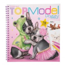 Раскраска с наклейками Top Model Щенки (0411025)