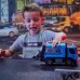Машинка Road Rippers City service fleet Мусоровоз синяя моторизованная (20192)