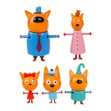 Игровой набор Три кота 5 фигурок (T17172) Игровой набор Три кота 5 фигурок (T17172)