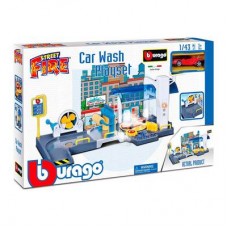 Игровой набор Bburago Автомойка с автомоделью 1:43 (18-30406) Игровой набор Bburago Автомойка с автомоделью 1:43 (18-30406)