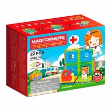 Магнитный конструктор Magformers Больница 22 элемента (717006) Магнитный конструктор Magformers Больница 22 элемента (717006)
