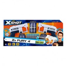 Набор бластеров ZURU X-Shot Excel fury 4 2PK (36329Z) Набор бластеров ZURU X-Shot Excel fury 4 2PK (36329Z)