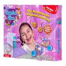 Набор для творчества Paulinda Crystal glue Сережки 6 в 1 (PL-199610) Набор для творчества Paulinda Crystal glue Сережки 6 в 1 (PL-199610)