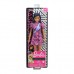Кукла Barbie Fashionistas с синими волосами в розовом платье (GXY99) Кукла Barbie Fashionistas с синими волосами в розовом платье (GXY99)