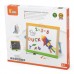 Двухсторонняя доска Viga Toys магнитно-маркерная на подставке (44545) Двухсторонняя доска Viga Toys магнитно-маркерная на подставке (44545)