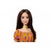 Кукла Barbie Fashionistas Брюнетка в оранжевом платье в горошек (FBR37/GRB52) Кукла Barbie Fashionistas Брюнетка в оранжевом платье в горошек (FBR37/GRB52)
