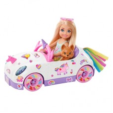 Набор Barbie Кабриолет Челси с наклейками (GXT41) Набор Barbie Кабриолет Челси с наклейками (GXT41)