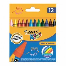 Мел восковой BIC Kids Wax Crayons 12 шт в наборе (927829) Мел восковой BIC Kids Wax Crayons 12 шт в наборе (927829)