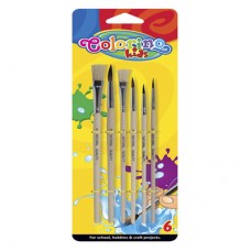 Набор школьных кистей Colorino 6 шт (89415PTR/1) Набор школьных кистей Colorino 6 шт (89415PTR/1)