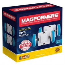 Магнитный конструктор Magformers Голубые колёса (713025) Магнитный конструктор Magformers Голубые колёса (713025)