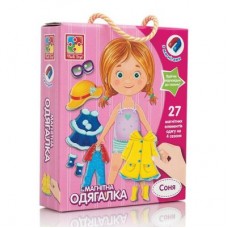 Набор Vladi Toys Магнитная одевашка Соня на украинском (VT3702-07) Набор Vladi Toys Магнитная одевашка Соня на украинском (VT3702-07)