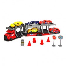 Набор Dickie toys City Автотранспортер с 5 металлическими машинками (3745012) Набор Dickie toys City Автотранспортер с 5 металлическими машинками (3745012)