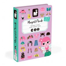 Магнитная книга Janod Наряды для девочки (J02718) Магнитная книга Janod Наряды для девочки (J02718)