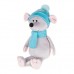 Мягкая игрушка Maxi toys Мышонок Блу с шарфом и шапочкой 28 см (2024402)