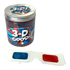 Слайм Compound kings 3D Goosh с очками красно-голубой 425 г (300115-1) Слайм Compound kings 3D Goosh с очками красно-голубой 425 г (300115-1)