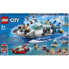 Конструктор LEGO City Катер полицейского патруля (60277) Конструктор LEGO City Катер полицейского патруля (60277)