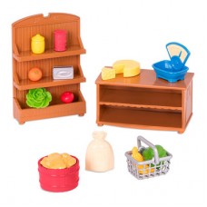 Набор аксессуаров Li'l Woodzeez Продуктовые полки (WZ6591Z) Набор аксессуаров Li'l Woodzeez Продуктовые полки (WZ6591Z)