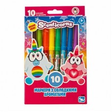 Маркеры Kangaru Scenticorns 10 штук с тонким кончиком ароматизированные (KN7065) Маркеры Kangaru Scenticorns 10 штук с тонким кончиком ароматизированные (KN7065)