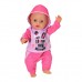 Одежда для пупса Baby born Спортивный костюм розовый (830109-1) Одежда для пупса Baby born Спортивный костюм розовый (830109-1)