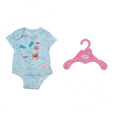 Одежда для куклы Baby Born Боди S2 голубое (830130-2) Одежда для куклы Baby Born Боди S2 голубое (830130-2)