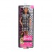 Кукла Barbie Fashionistas брюнетка в сером платье с принтом мышек (FBR37/GYB01) Кукла Barbie Fashionistas брюнетка в сером платье с принтом мышек (FBR37/GYB01)