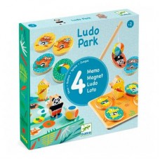 Настольная игра DJECO Лудопарк 4 в 1 (DJ01698) Настольная игра DJECO Лудопарк 4 в 1 (DJ01698)