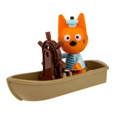 Игровой набор Три кота Коржик на лодочке (Т19859)