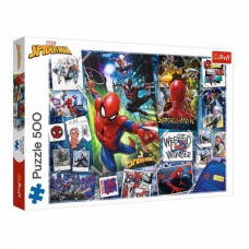 Пазл Trefl Marvel Постеры с супергероем Спайдер-мен 500 элементов (37391) Пазл Trefl Marvel Постеры с супергероем Спайдер-мен 500 элементов (37391)