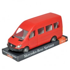 Автомобиль Tigres Mercedes-Benz Sprinter пассажирский красный (39705)