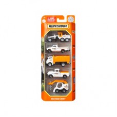 Набор машинок Matchbox MBX Дорожняя бригада 5 штук (C1817/GVY39) Набор машинок Matchbox MBX Дорожняя бригада 5 штук (C1817/GVY39)