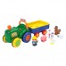 Игровой набор Kiddieland Трактор с прицепом на украинском с эффектами (24753) Игровой набор Kiddieland Трактор с прицепом на украинском с эффектами (24753)