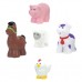 Игровой набор Kiddieland Трактор с прицепом на украинском с эффектами (24753) Игровой набор Kiddieland Трактор с прицепом на украинском с эффектами (24753)