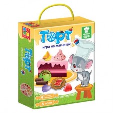 Игра магнитная Торт Vladi Toys русская версия (VT3004-01) Игра магнитная Торт Vladi Toys русская версия (VT3004-01)