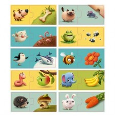 Развивающая игра-пазл Puzzlika Моя пища (12992) Развивающая игра-пазл Puzzlika Моя пища (12992)