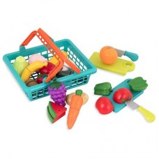 Игровой набор Battat Lite Овощи-фрукты на липучках в корзинке (BT2534Z) Игровой набор Battat Lite Овощи-фрукты на липучках в корзинке (BT2534Z)