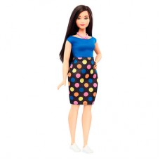 Кукла Barbie Fashionistas Юбка в цветной горошек пышка (FBR37/DVX73) Кукла Barbie Fashionistas Юбка в цветной горошек пышка (FBR37/DVX73)