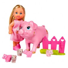 Игровой набор Steffi & Evi Беременная свинка (5733337) Игровой набор Steffi & Evi Беременная свинка (5733337)
