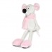 Мягкая игрушка Maxi toys Мышка Носатик в меховом шарфике и тапочках 23 см (2024407)