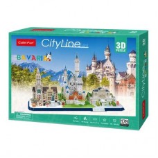 Трехмерный пазл CubicFun City line Бавария (MC267h) Трехмерный пазл CubicFun City line Бавария (MC267h)
