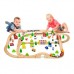 Игрушка Viga Toys Железная дорога 90 деталей (50998)