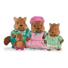 Набор фигурок Li'l Woodzeez Семья белок с книжкой (6008M) Набор фигурок Li'l Woodzeez Семья белок с книжкой (6008M)