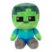 Мягкая игрушка J!NX Minecraft Crafter Зомби 22 см (JINX-10101) Мягкая игрушка J!NX Minecraft Crafter Зомби 22 см (JINX-10101)
