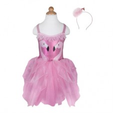 Набор Great Pretenders Flamingo Платье и обруч для головы на 5-6 лет (34825) Набор Great Pretenders Flamingo Платье и обруч для головы на 5-6 лет (34825)