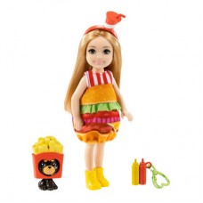 Кукла Barbie Club Chelsea Сказочный наряд Фаст-фуд (GHV69/GRP69) Кукла Barbie Club Chelsea Сказочный наряд Фаст-фуд (GHV69/GRP69)